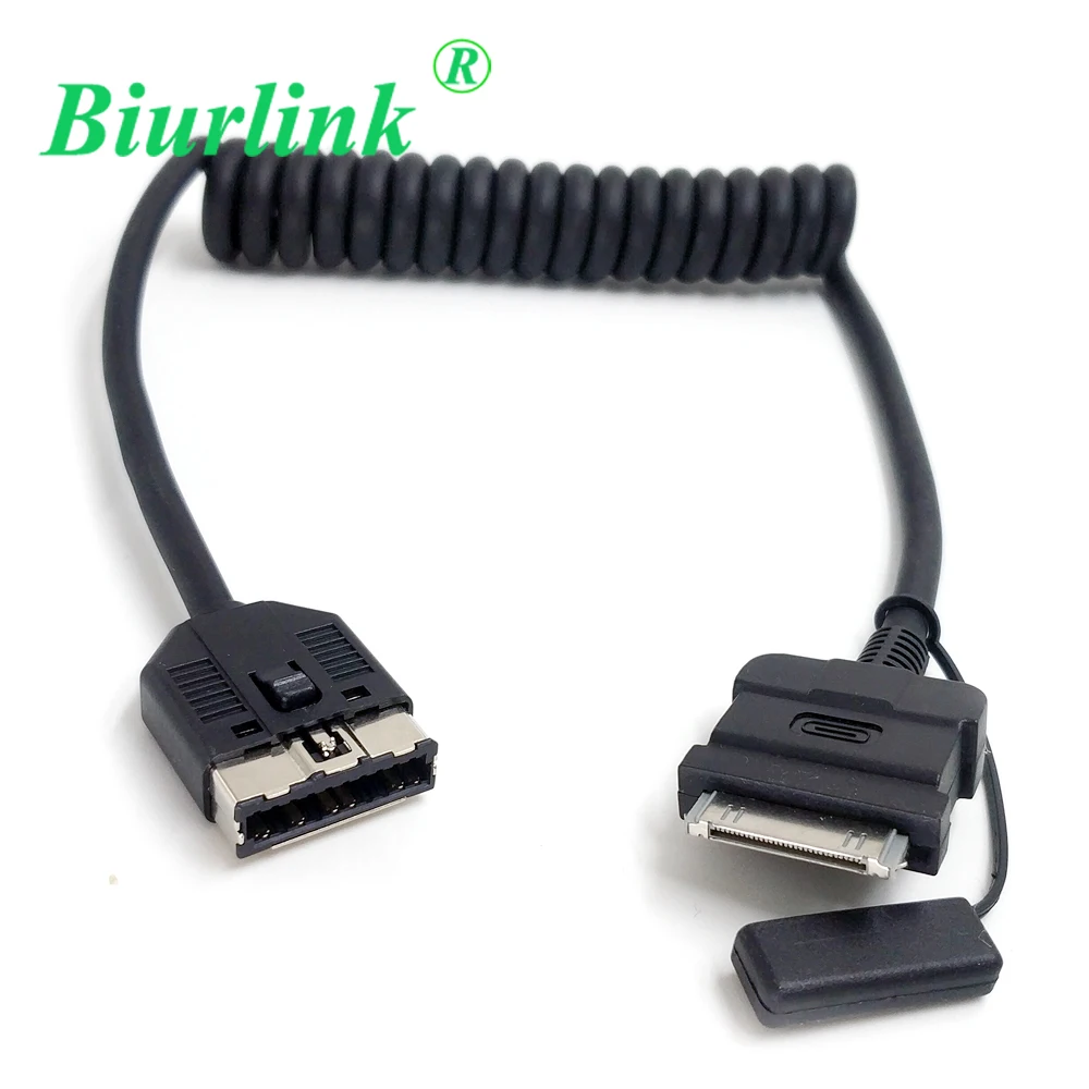 Biurlink автомобильный AUX аудио зарядный кабель-адаптер для iPod 30Pin разъем для Jaguar Land Rover Range Rover выбранные модели