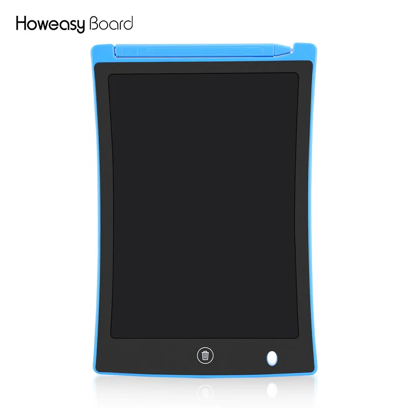 Blue English 8.5 Inch Kids Educational Toys LCD Wordpad Digital Drawing Graphic Learning Toys Portable Electronic magic Tablet Drawing Tablet - Цвет: Blue English