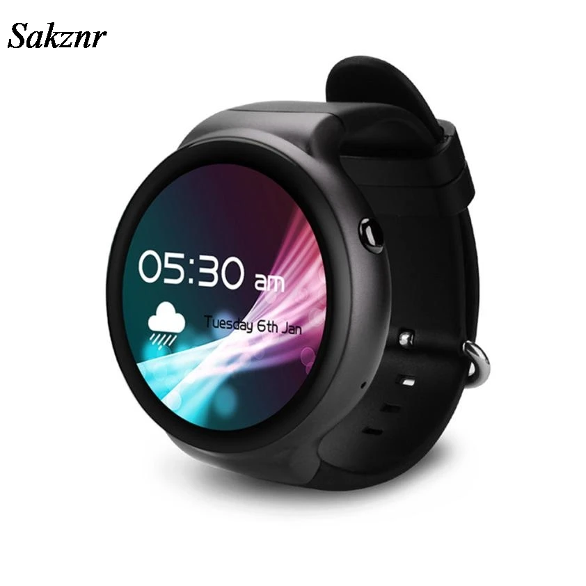

SAKZNR 2019 Smart Watch 2G + 16G Full Circle 3G Card Sleep Wifi Heart Rate Step Multi Languages Bluetooth WristWatch 30N