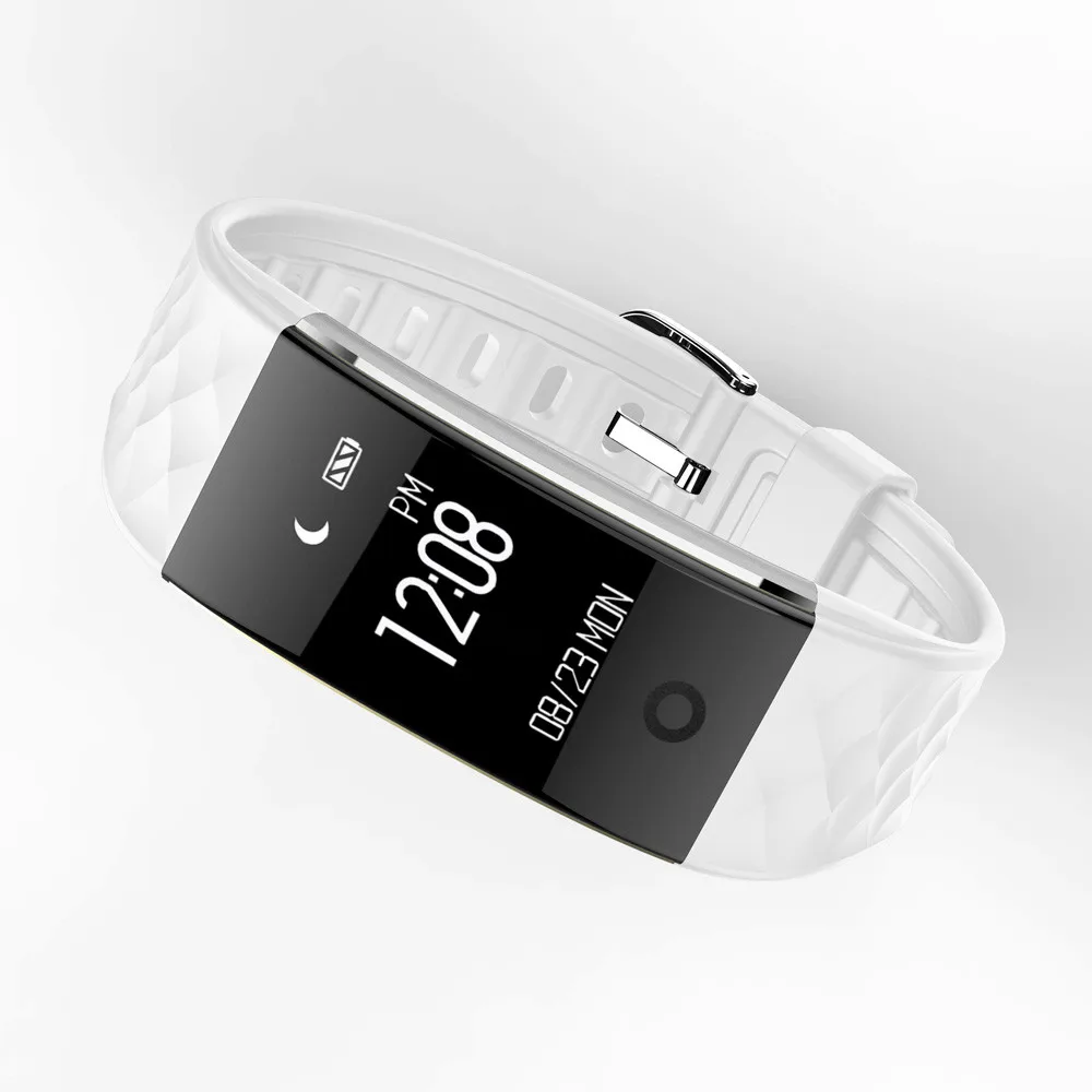 Bluetooth 4,0 светодиодный смарт-часы водонепроницаемые фитнес Смарт-часы монитор сердечного ритма наручные часы браслет спортивные часы# D1