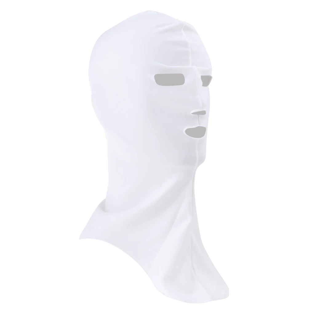 Men Women Swimming Cap Sunblock UV Protection Full Face Mask Head Neck Cover for Swimming Surfing Scuba Diving Snorkeling