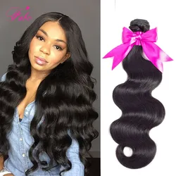 Fabc Hair brazilian body wave bundles 10-28 inch Remy Human Hair Extensions bundles Natural Color No Tangle