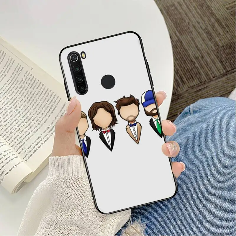 cool Supernatural tv logo Phone Case For Redmi note 8Pro 8T 9 Redmi note 6pro 7 7A 6 6A 8 5plus note 9 pro case xiaomi leather case custom Cases For Xiaomi