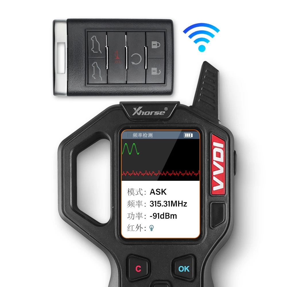 KEYYOU 6 BUTTONS REPLACEMENT CAR SUV KEY FOR CADILLAC ESCALADE ESV EXT 2007-2014 KEYLESS FOB OUC6000066 CAR REMOTE KEY 315MHZ