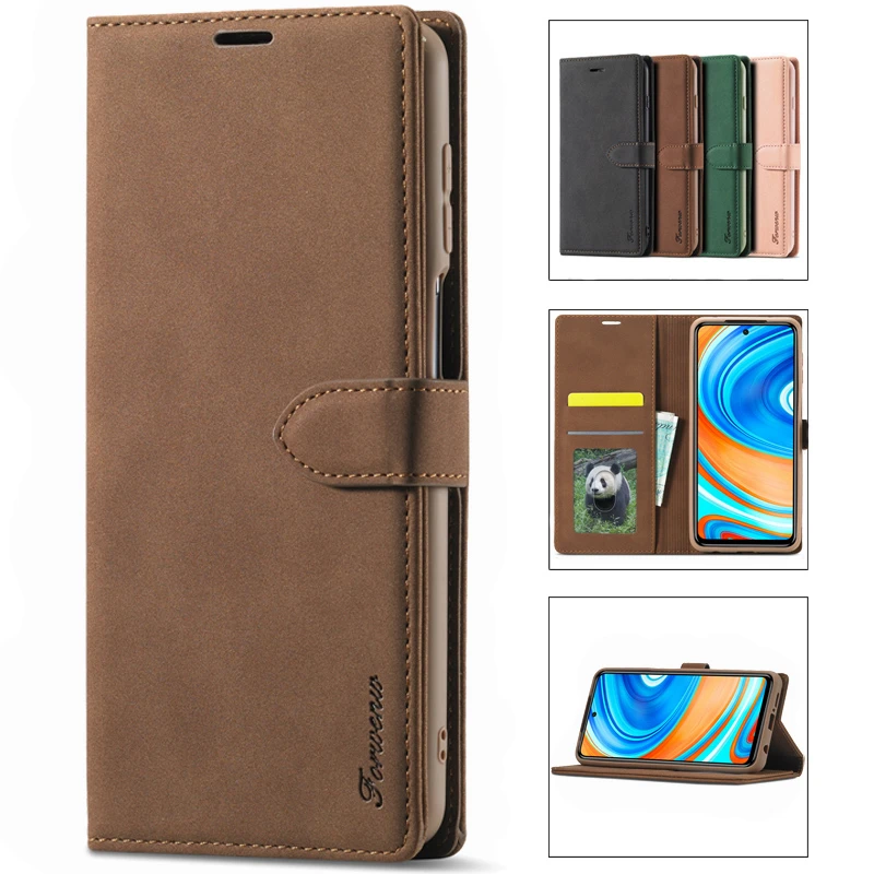 Sang Trọng Lật Da Wallte Dành Cho Đỏ Mi Note 8 Pro 8T 9 Pro Max 9S Đỏ Mi 8 8A 9 9A 9C Mi POCO X3 NFC Chống Đập Bao case for xiaomi