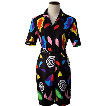 

Stranger Things 3 Eleven Jumpsuits Rompers uniform Cosplay Costume Girl woman Eleven Dress Cosplay halloween Party costumes