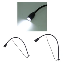 2 набора регулируемый светодиодный светильник для чтения мини настольная лампа для морской лодки яхты RV