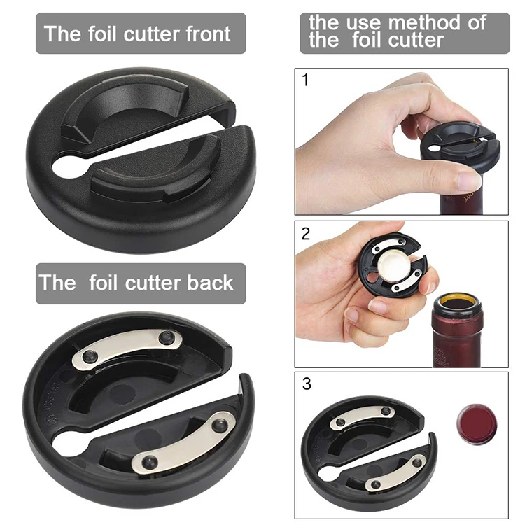 USB Rechargeable Stainless Steel automatic cordless wine bottle opener electric