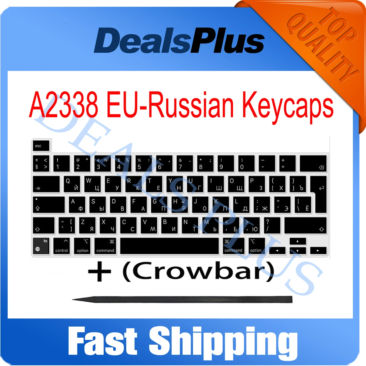 Nuovo Sostituisci Laptop A2338 Russian Keycaps Keys Set Completo + Crowbar Per Macbook Pro Retina 13 "Fine 2020 Emc 3578