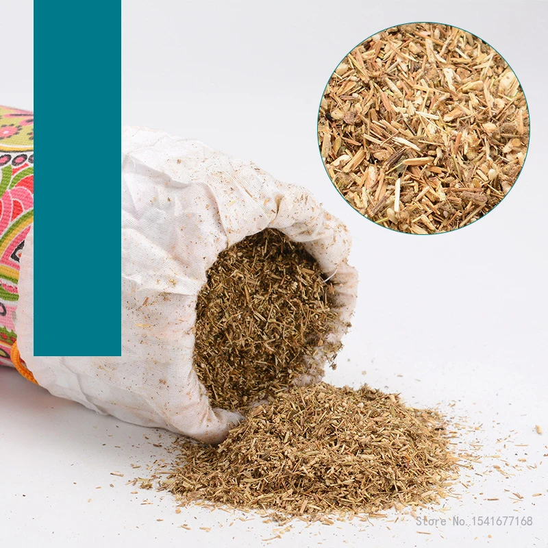 Wormwood cervical pillow, round moxa leaf pillow repair, cylindrical neck massage candy pillow, old coarse cloth