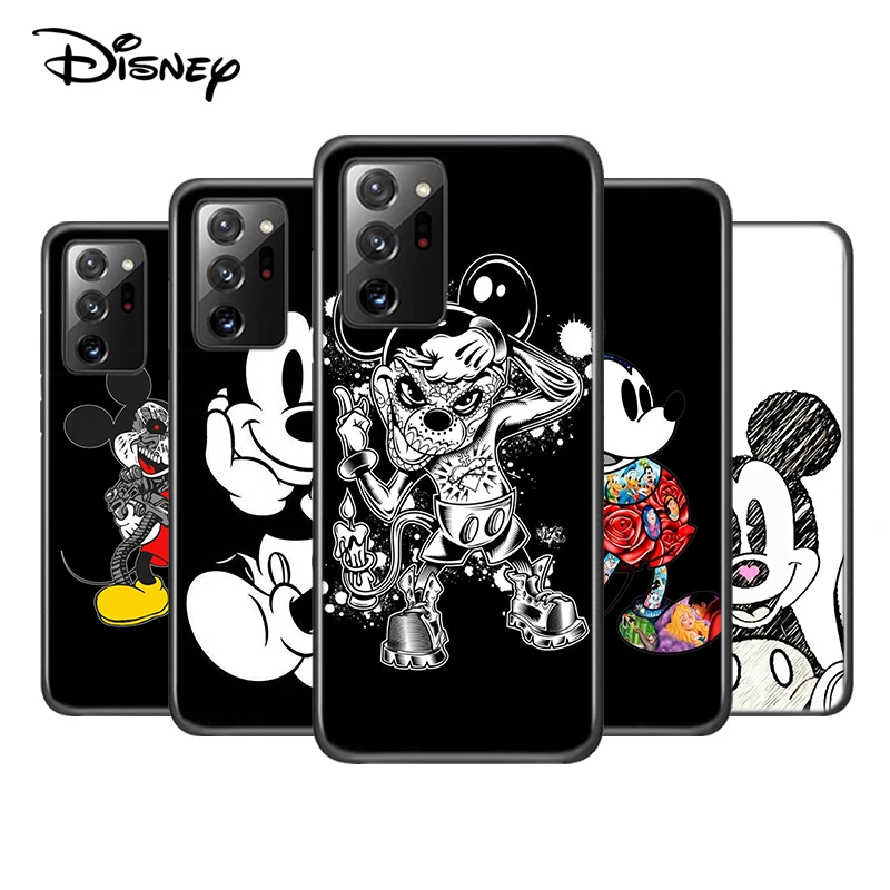 Dark Mickey Mouse For Samsung Galaxy A01 A11 A22 A12 A21S A31 A41 A42 A51 A71 A32 A52 A72 A02S Soft Phone Case | Мобильные телефоны