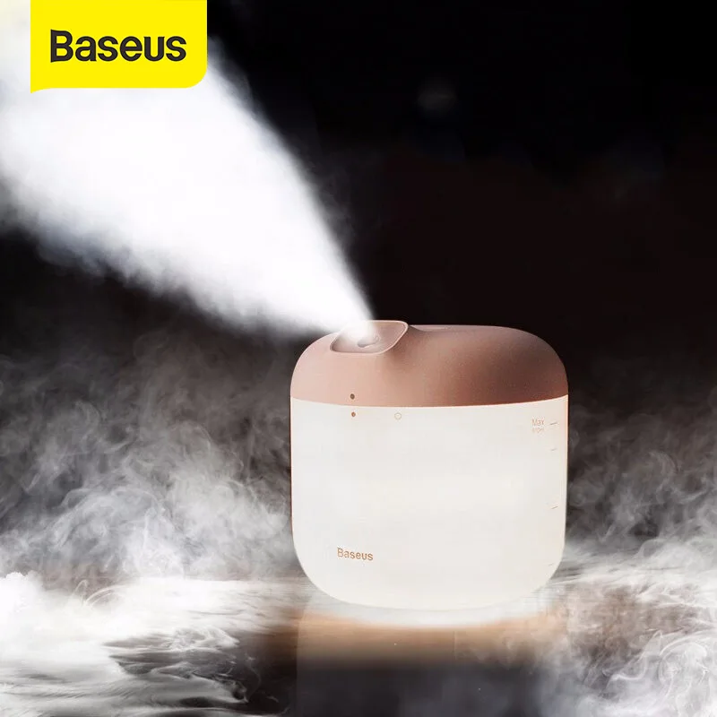 Увлажнитель увлажнитель воздуха Baseus со светодиодный USB лампой 600 мл|USB-гаджеты| |