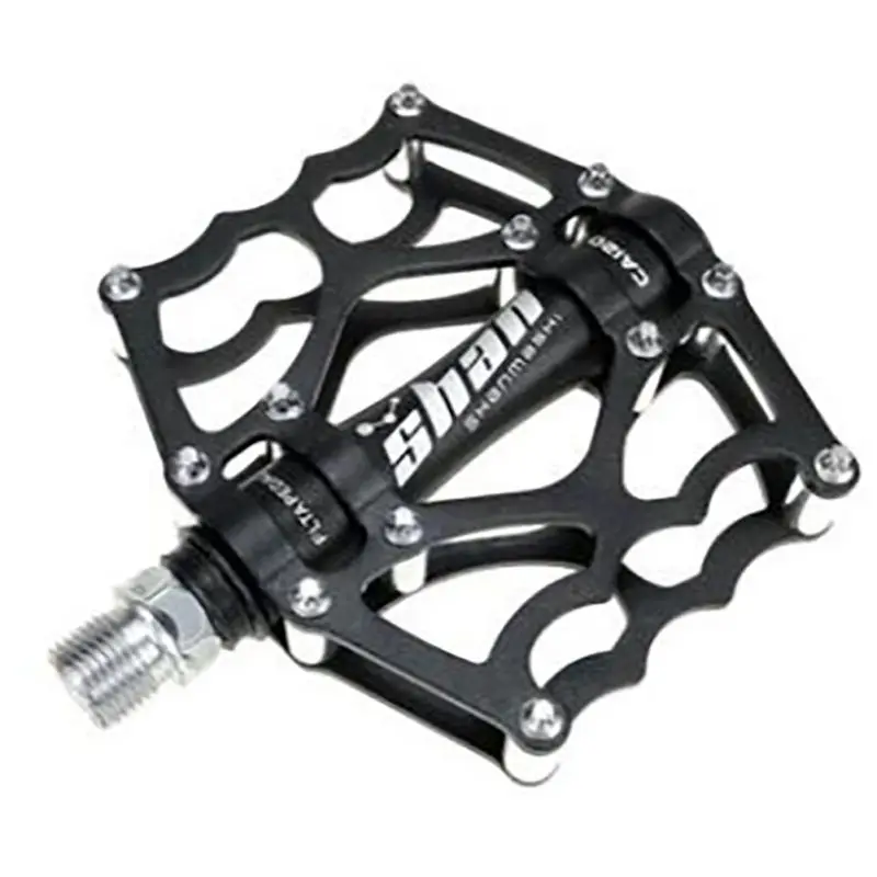 

1 Pair High Quality Aluminum Alloy Bike Pedals Practical Wide Anti Slip Mountain Bike Road Bicycle Pedals MTB Parts Accessories