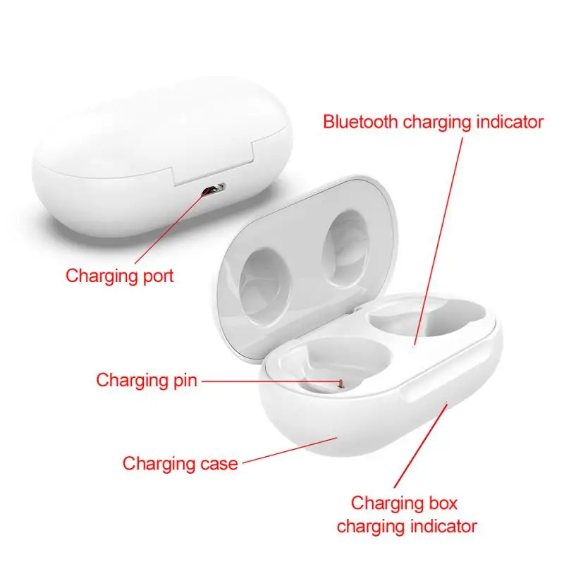 Wireless Bluetooth Earphone Charging Cradle Charger Box for Samsung Galaxy Buds SM-R175/170 Replacement Earphone Charging Cradle