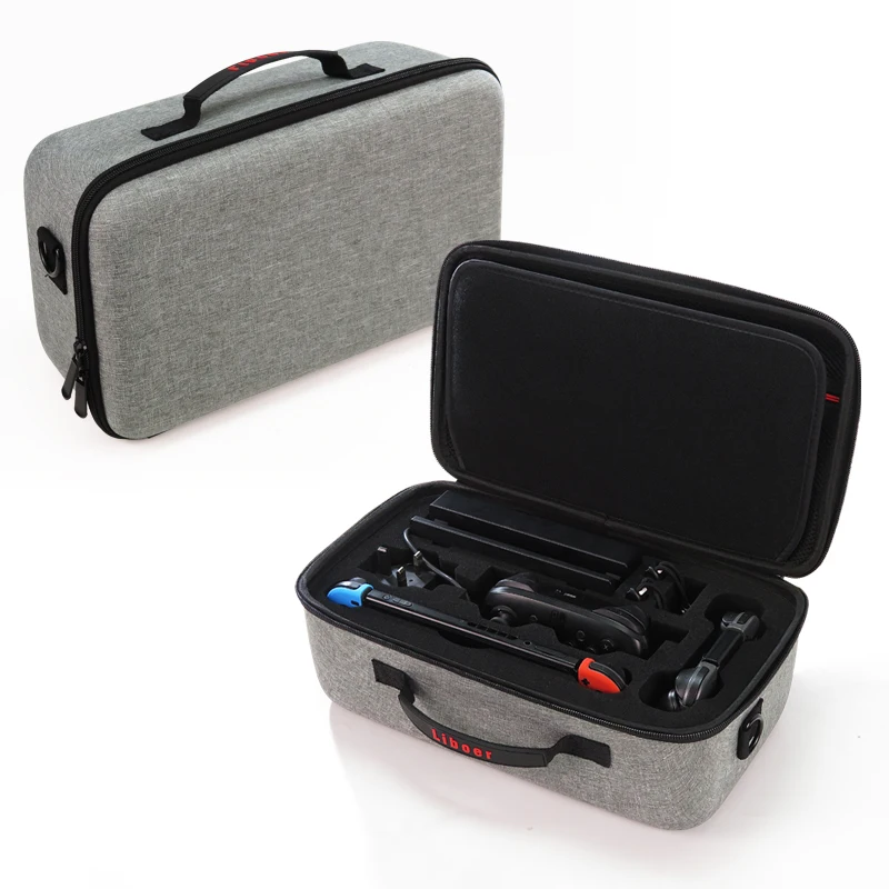 Bolsa para Nintendo Switch Viagem Portátil Capa Protetora Dura Forro Macio Case Nintendo Console & Acessórios - Image 4