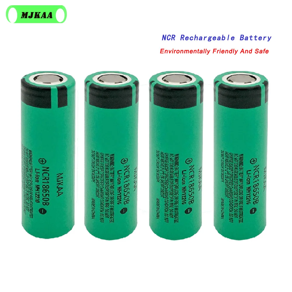 Original NCR 18650 Rechargeable Battery 3.7V 3400mAh NCR18650B Li-ion Rechargeable Batteries /Bbattery