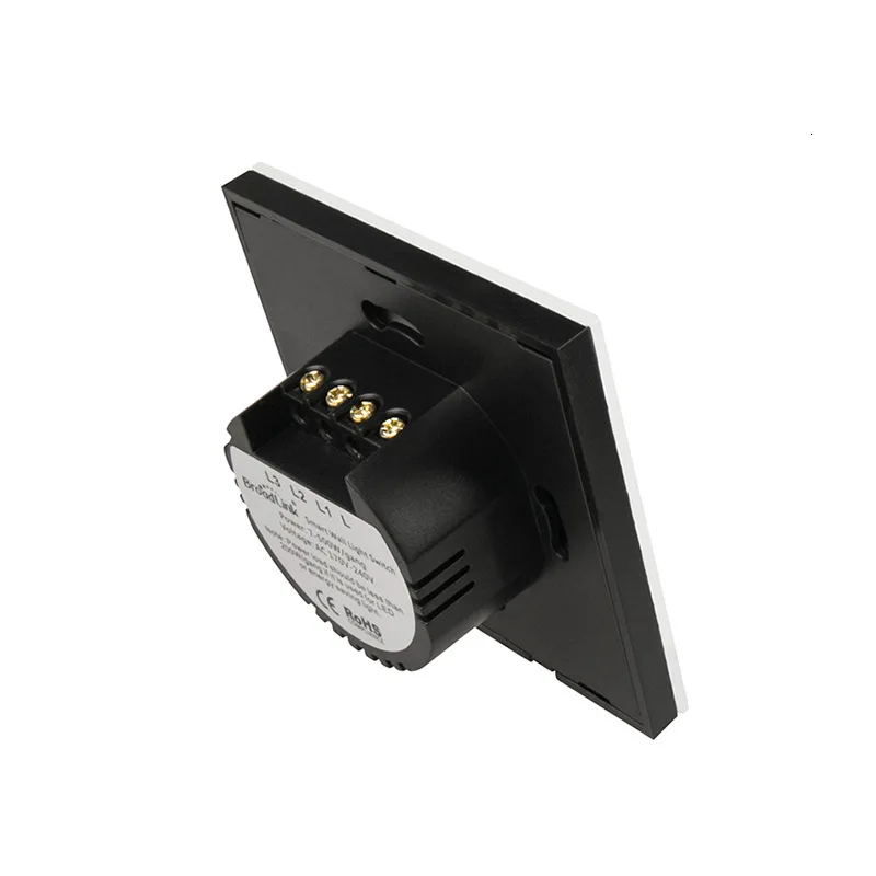 Broadlink TC2 1 банда/2 банды/3 банды Великобритания/ЕС/США сенсорный RF433 настенный Wi-Fi адаптер с одним управлением Беспроводной Wi-Fi пульт управления настенный светильник