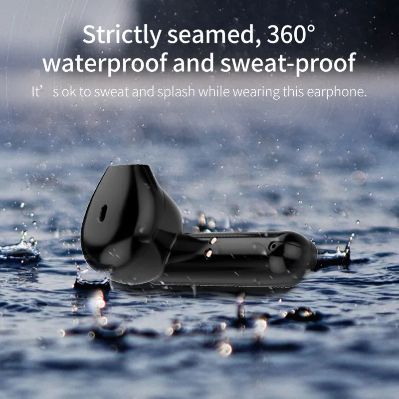 Новые беспроводные наушники tws bluetooth 5 0 спортивные вкладыши гарнитура с зарядным