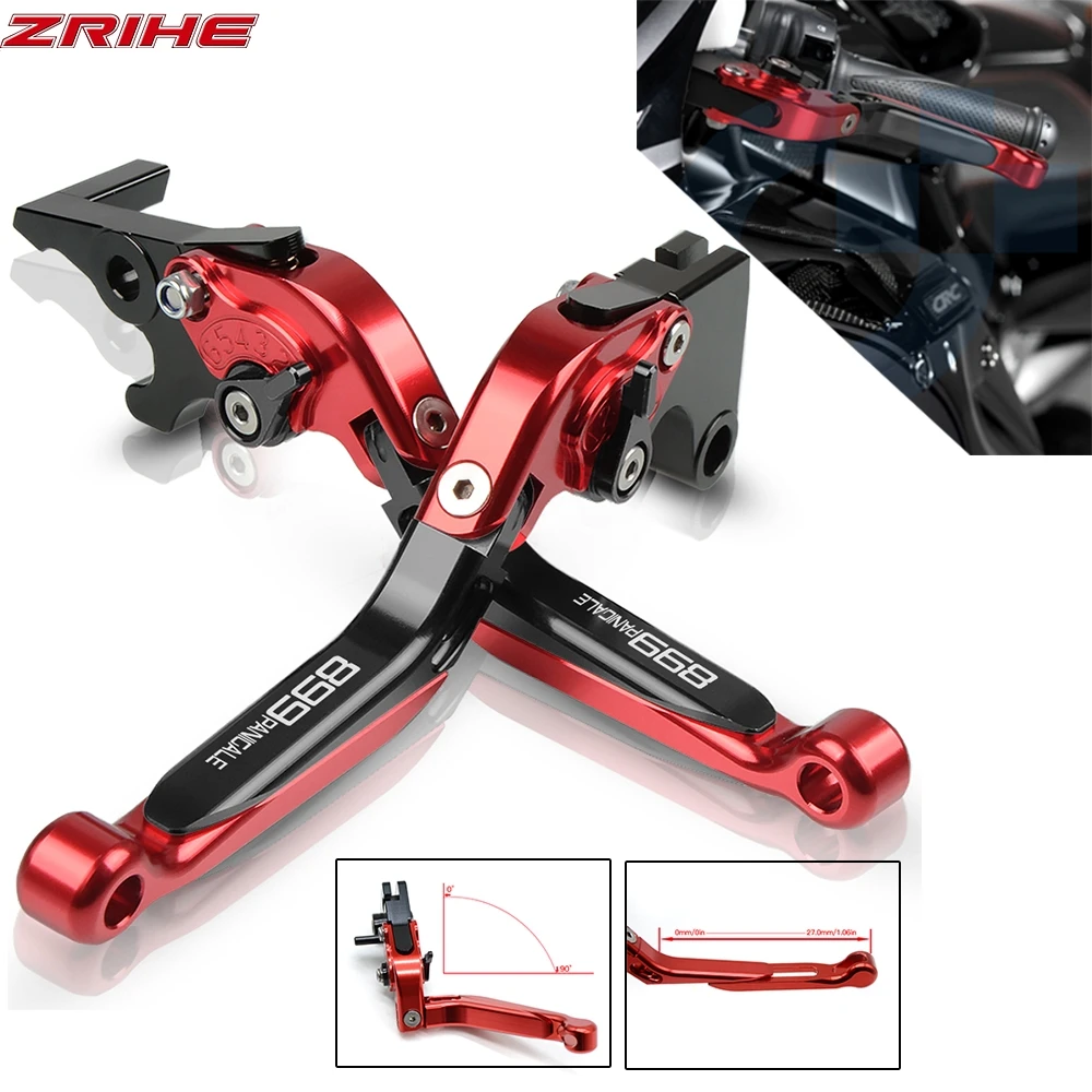 Рычаги тормозной муфты CNC для Ducati 899 Panigale 2014 2015 скремблер Регулируемый рычаг