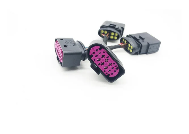OEM HID Ксеноновые фары 10 до 14 контактный разъем адаптер для VW Passat B6 B7