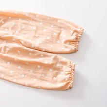 Прямые поставки, летние тонкие противомоскитные штаны в Корейском стиле воздухопроницаемые штаны для маленьких мальчиков и девочек детская хлопковая линия из Tencel