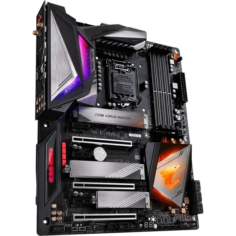 Материнская плата Gigabyte Z390 AORUS MASTER Soc-1151v2 Intel Z390 4xDDR4 ATX AC`97 8ch(7.1) GbLAN R