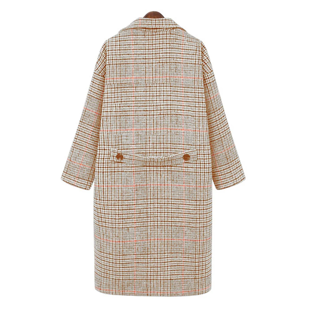 Шерстяное Женское пальто с капюшоном, зимнее женское теплое пальто из искусственной кожи на молнии, верхняя одежда высокого качества#3