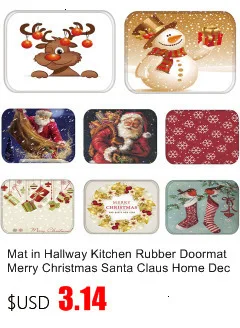 1Pcs Santa Pattern Christmas Cushion Cover 45*45 Decorative Throw Pillow Xmas New Year Home Decor Polyester Pillowcase 40543