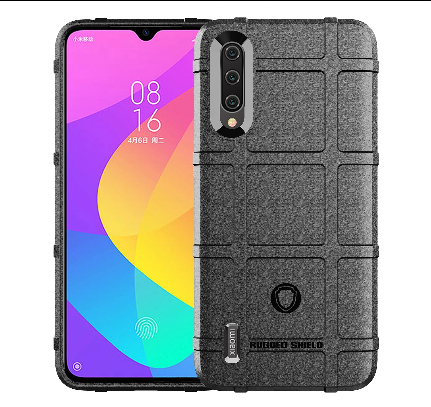 Армированный противоударный чехол для Xiaomi Mi 9 Lite с защитой от царапин дизайн из