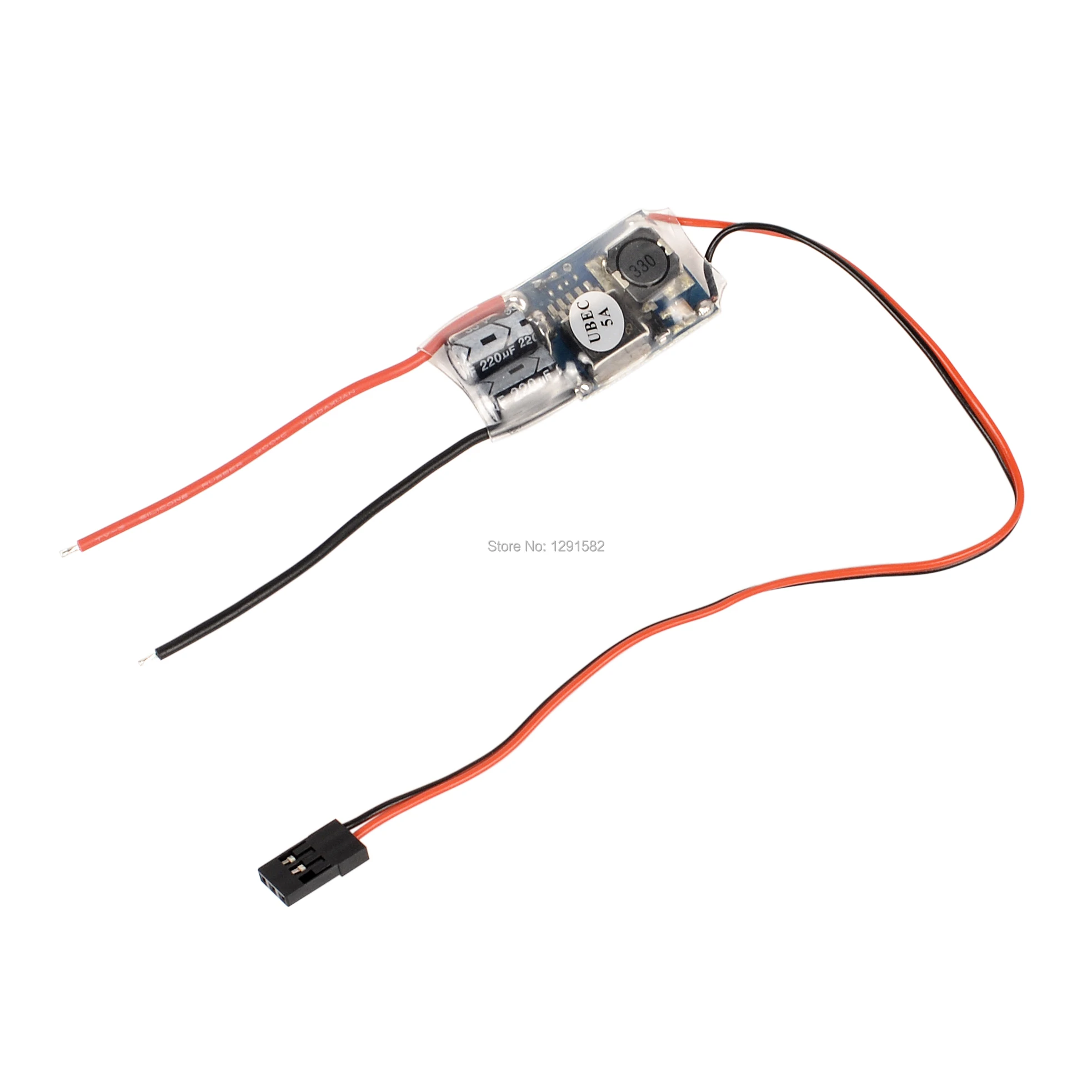 FPV RC 5V / 3A/5A/7A UBEC BEC 3A 5A 7A самый низкий уровень шума RF полный экранирующий