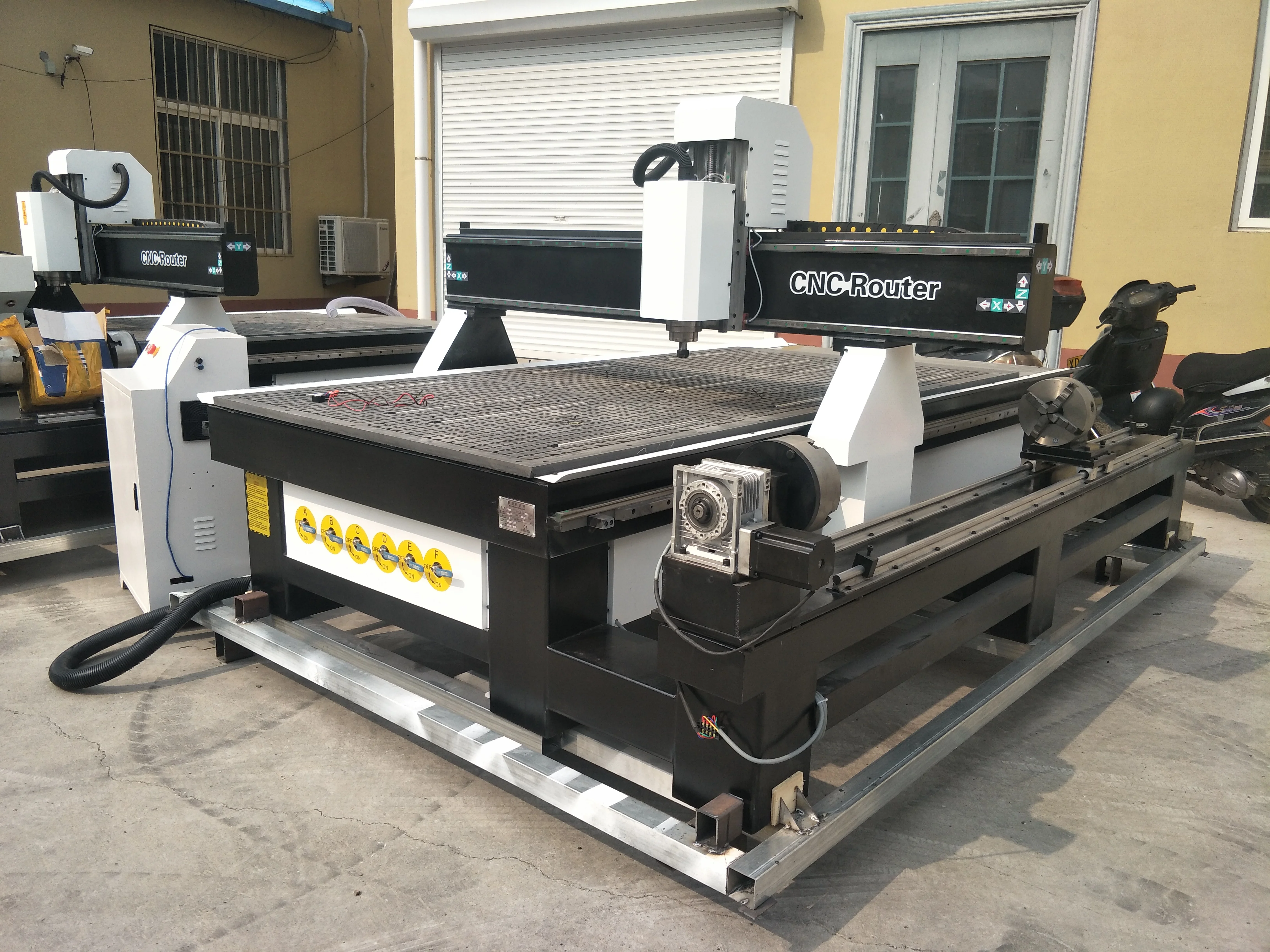 1325 4 Axis Cnc Router Machines Router Table 3d Cnc Milling Machine With Rotary Device Vacuum Table 3kw Water Cooling Spindle Wood Routers Aliexpress