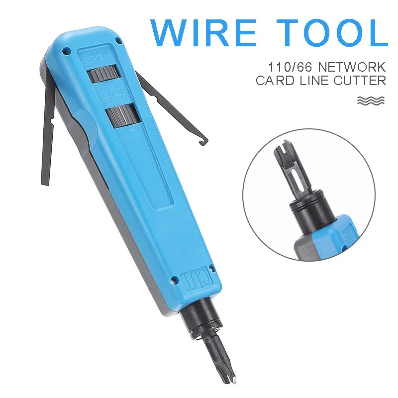 1 шт. многофункциональный инструмент для резки сетевого кабеля RJ45 CAT5e CAT6 CAT7 110/66