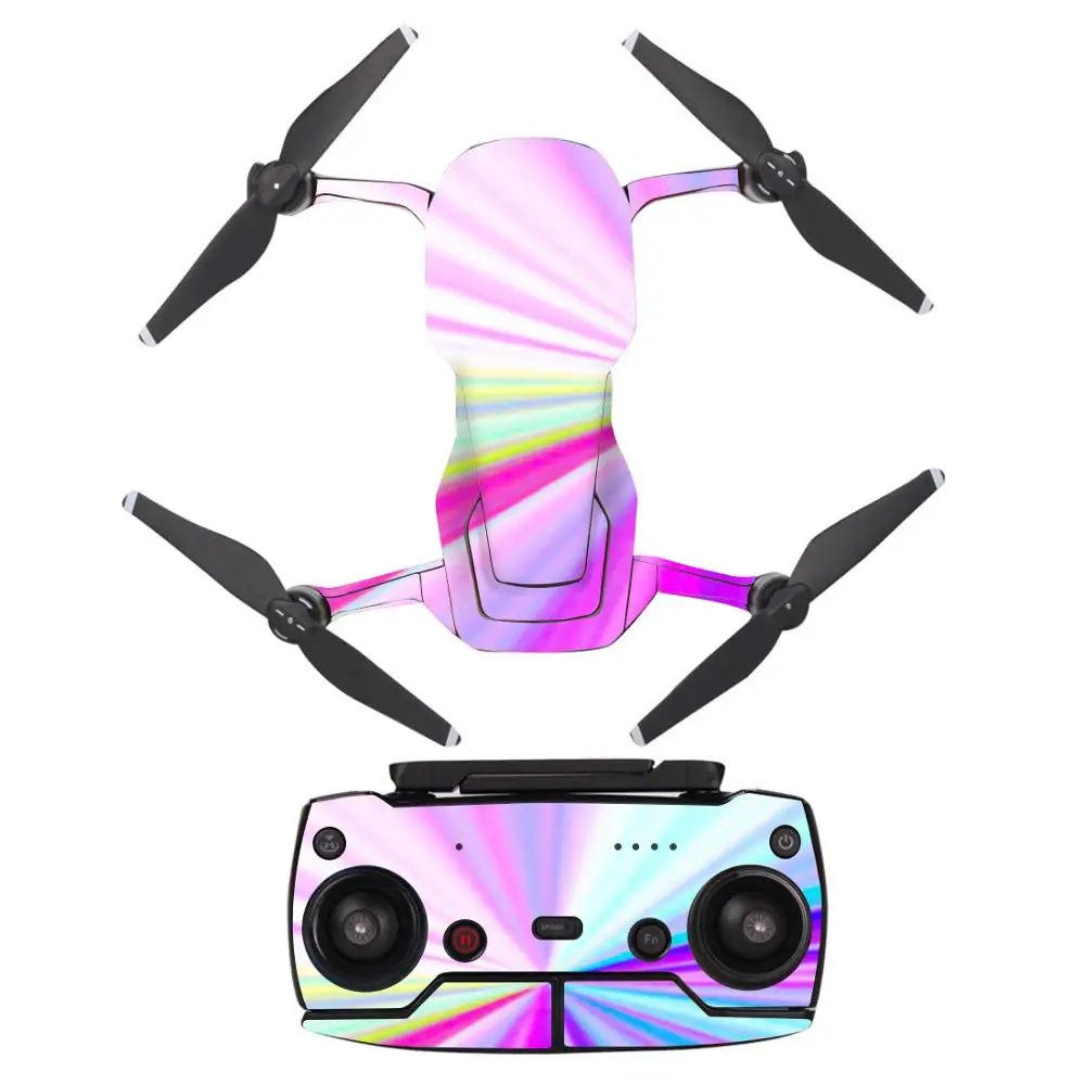 YSDJM-A0043 Граффити водонепроницаемый стикер для DJI MAVIC AIR Drone корпус оболочка защита кожи Квадрокоптер камера Дрон аксессуары - Цвет: YSDJM-A0043