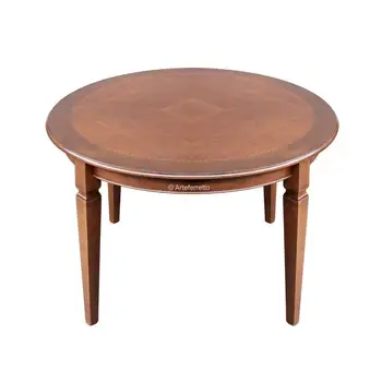 

Table inlaid round 120 cm