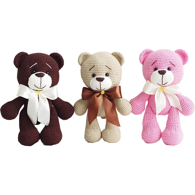 2019 Sevimli El Yapimi Oyuncak Ayi Bebek Tig Isi Oyuncak Hediye