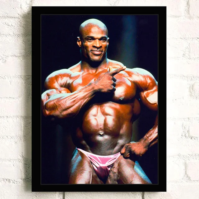 Ronnie Cullman Bodybuilder Pictures Printed on Canvas 2