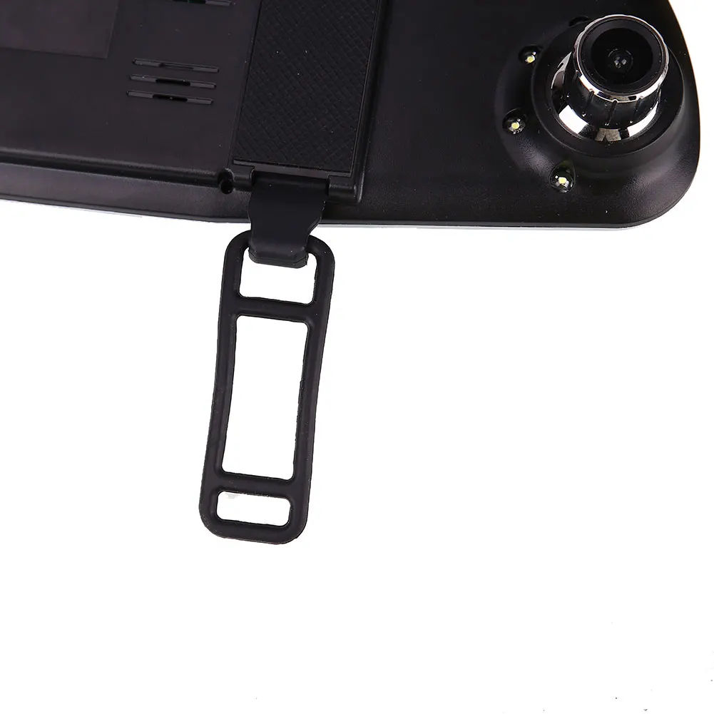 Vehemo Recorder Camera Dash Cam Car Black 1080P 4.3 Inch HD Dual Lens 12MP Car Accessories