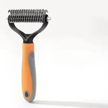 

Pet Dog Cat Hair Grooming Comb Dual-sides Hair Knots Untangling Remover Pet Cleaning Bathing Tools
