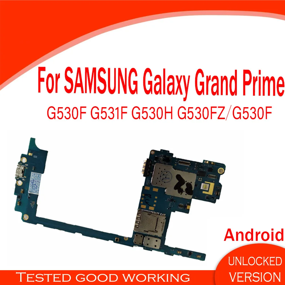 Разблокированная материнская плата для Samsung Galaxy Grand Prime G530F G531F G530H G530FZ/G530F