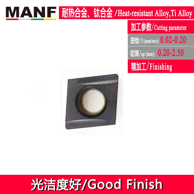 WS2130P(Ni.Ti Alloy) MANF Turning Tool CCGT09T301FR-U Lathe Cutter Carbide Inserts CNC Cermet Insert Internal Turning Insetrs sclcr1212h09 Holder - Цвет: WS2130P(Ni.Ti Alloy)