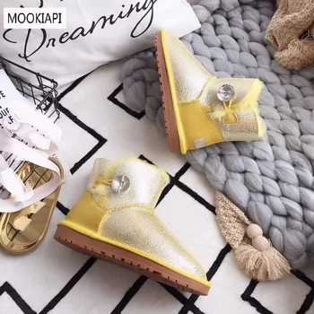 

Australia's latest high-quality women's shoes in 2019, real sheepskin, 100% natural wool, free delivery, fashionable snow boots