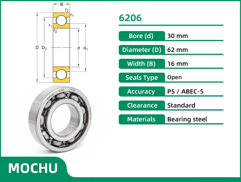 6206 MOCHU BEARINGS 7