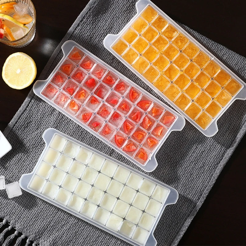 Ice Cube Trays & Ice Cube Storage Container Set w/ Airtight Locking Li -  DANNY'S HOME GOODS