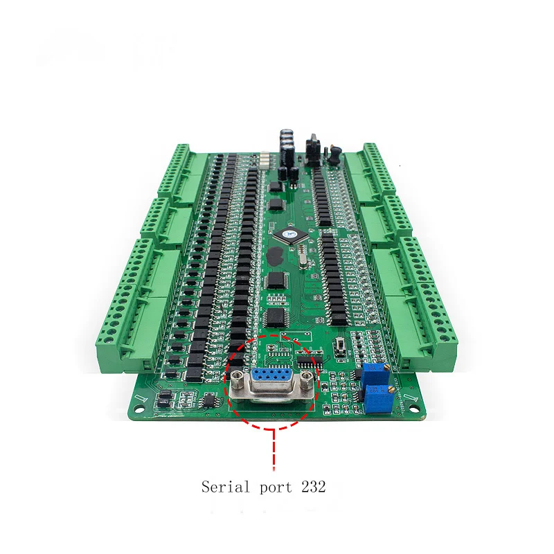 PLC промышленная плата управления FX1N-60MT-4AD/2DA 30 в 30 транзистор DB9 порт, высокая скорость подсчета: 6 Путь 5K