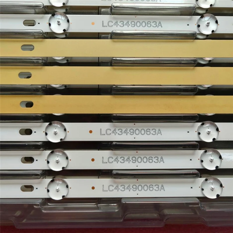 Оригинальная Светодиодная лента для подсветки 43UJ634V 43LJ594V HC430DUN SSC _ 43lj61_fhd LG Innotek 17Y