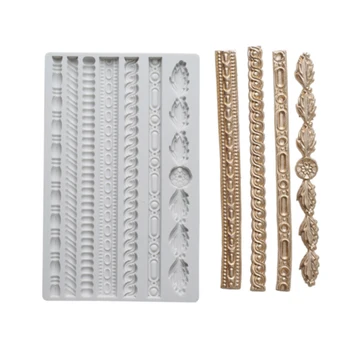 

New Totem Relief Moulds Fondant Cakes Decorating Tools Silicone Molds Sugarcraft Chocolate Baking Tools For Cakes Gumpaste Form