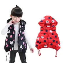 Осенне-зимний жилет в горошек для девочек; Новинка года; Модный жилет в Корейском стиле для молодых студентов; модные товары