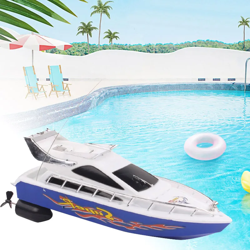 Rc Boat For Mini Kids Rc Remote Control Speed Boats Toy Racing Model 2.4GHZ Four-channel Small Remote Yacht Children's Gift Rc Boat For Mini Kids Rc Remote Control Speed Boats Toy Racing Model 2.4GHZ Four-channel Small Remote Yacht Children's Gift