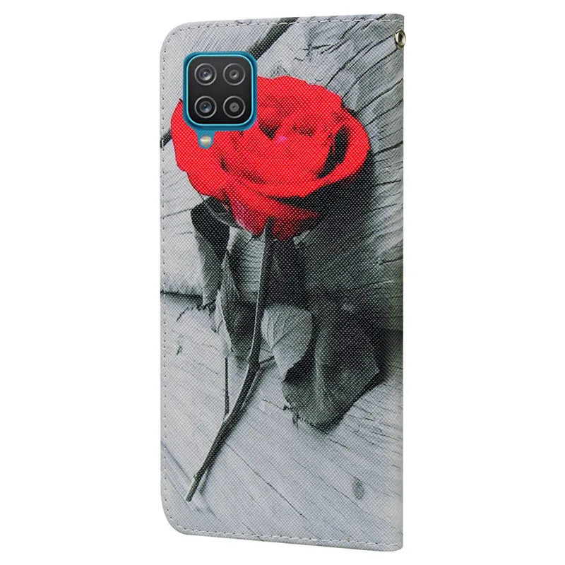 samsung cases cute Wallet Flip Case For Samsung Galaxy A01 Core A31 A41 A51 A71 A21S M12 M21 M31 A10 A11 A20e A30s A50 A22 A52 A12 A02 A32 4G Cover kawaii samsung cases