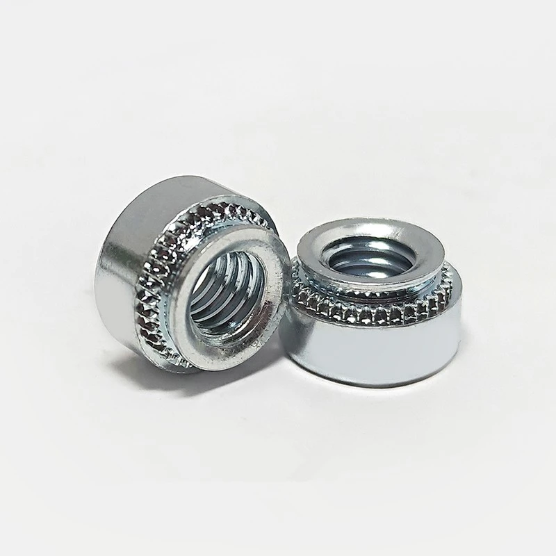 

50Pcs m2 m2.5 m3 m4 m5 m6 m8 press-in nut Thickness 1.4mm 1.0mm 0.8mm Rivnut Self-Clinching Insert Nutsert Press Rivet Nut